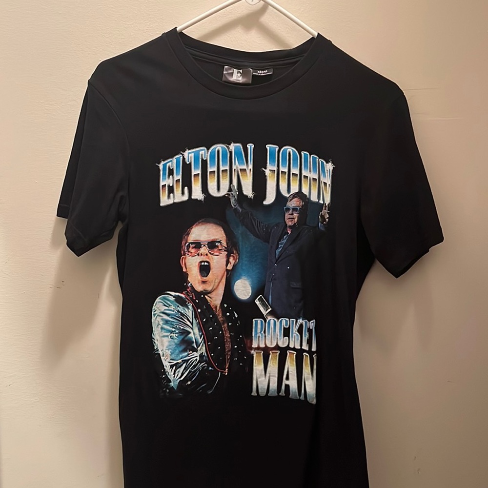 Elton John Rocket Man Graphic Tee